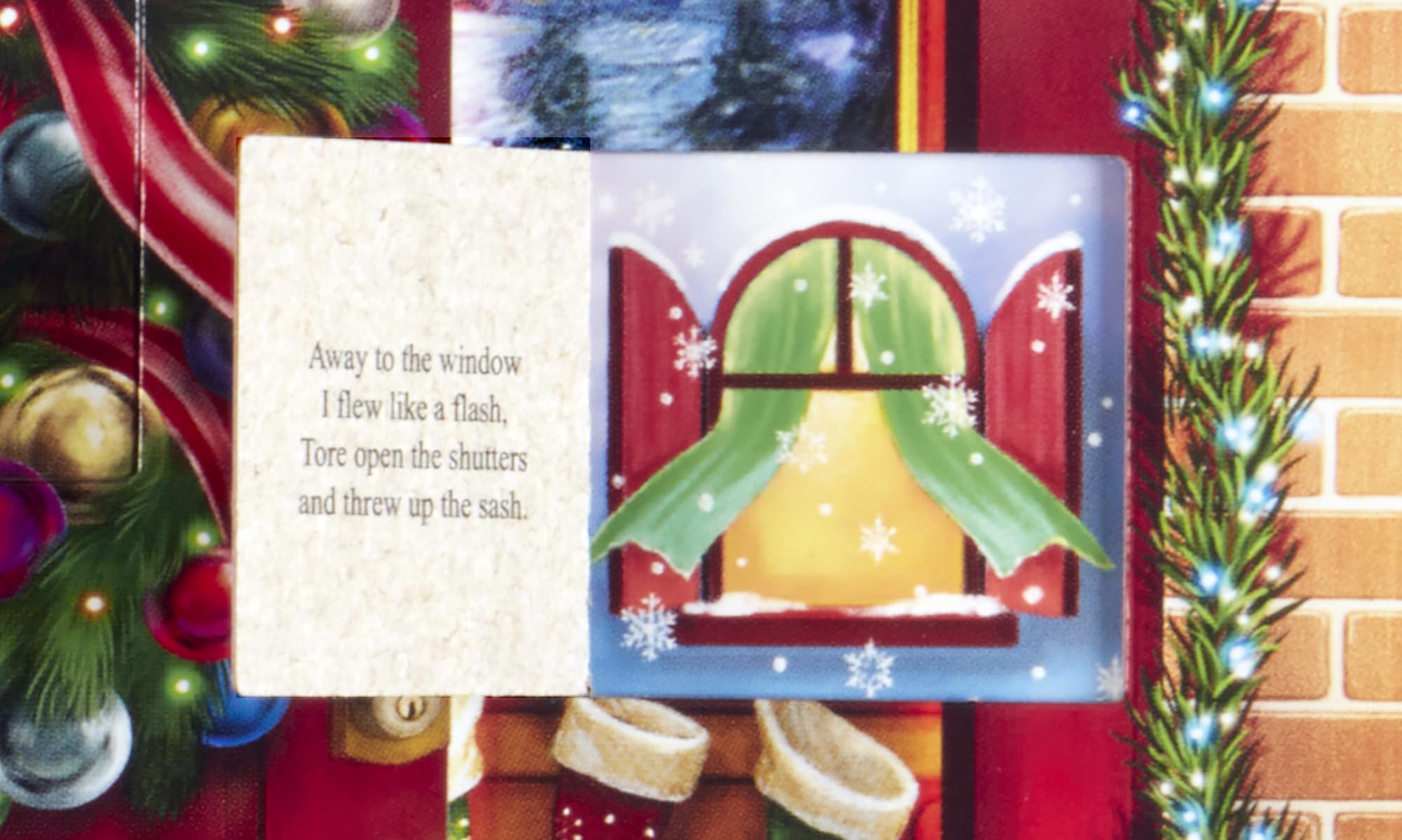 Christmas Doorway Advent Calendar (Countdown to Christmas) by Vermont Christmas Company with Twas the Night Before Christmas P